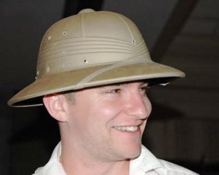 Picture of James Howison in field observation mode at OSCon